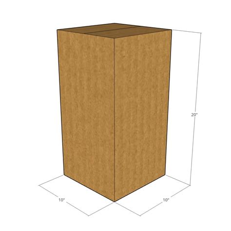 10x10x20 metal box|20 x 10 shipping box.